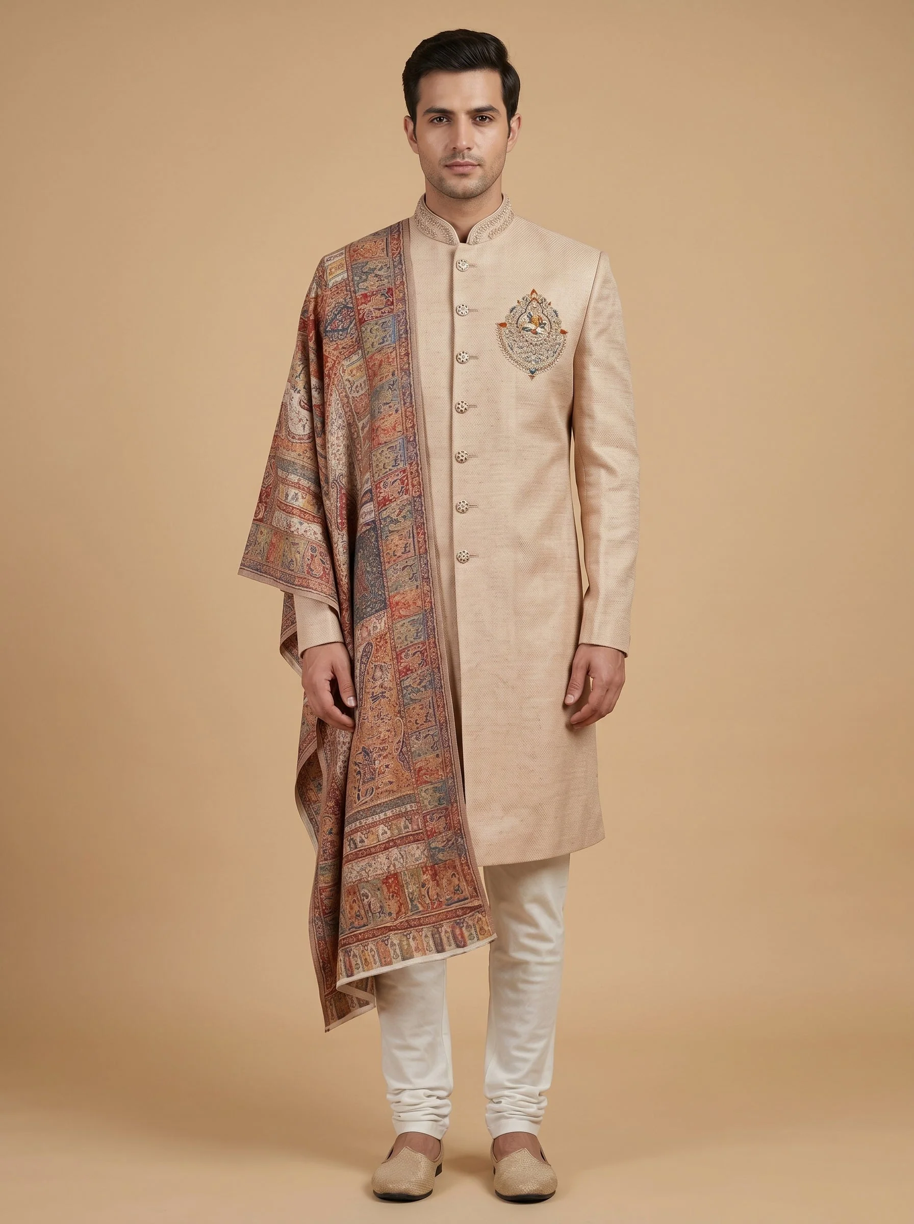 Pink Contemporary Designer Sherwani