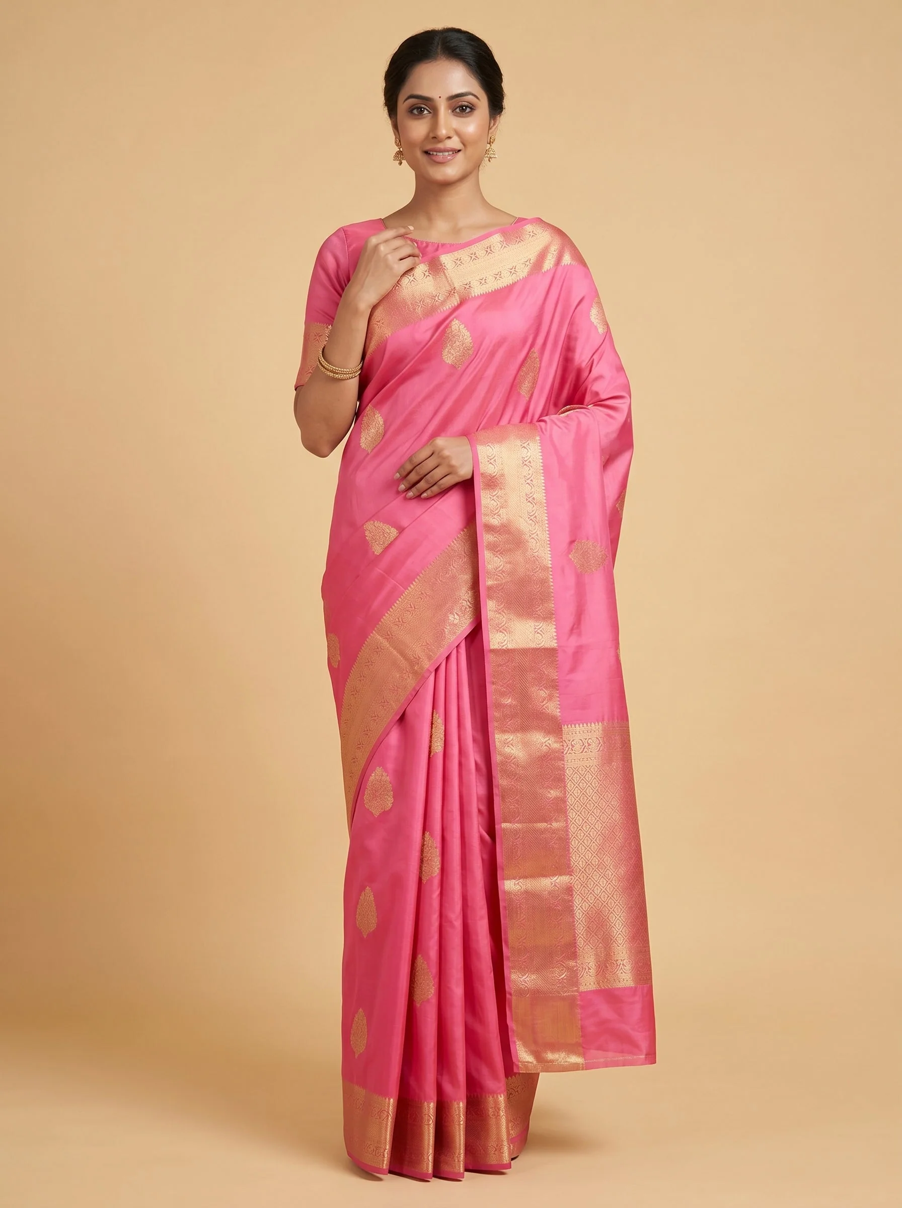 Pink Petal Radiance Saree