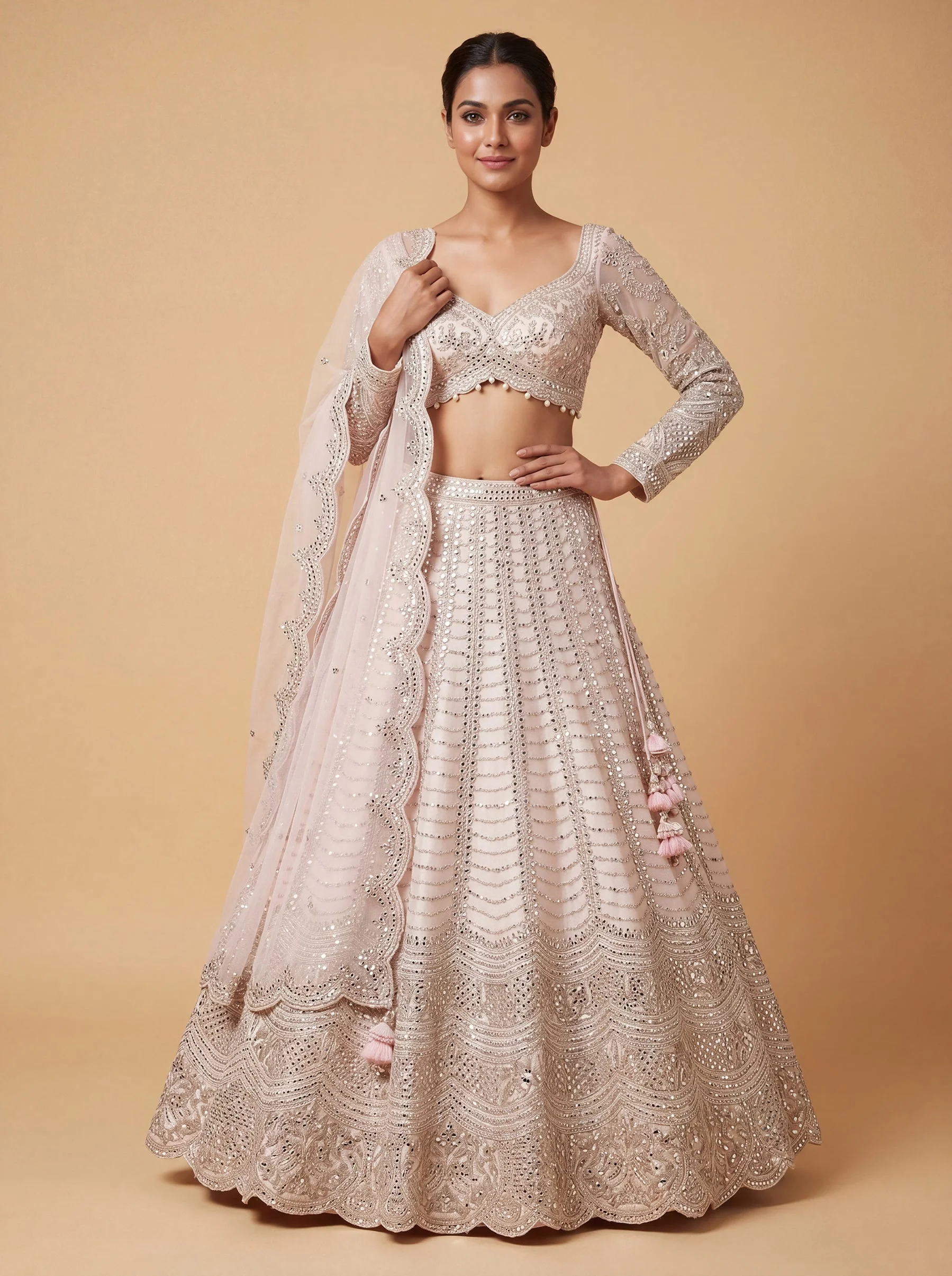 Pink Royal Heritage Lehenga