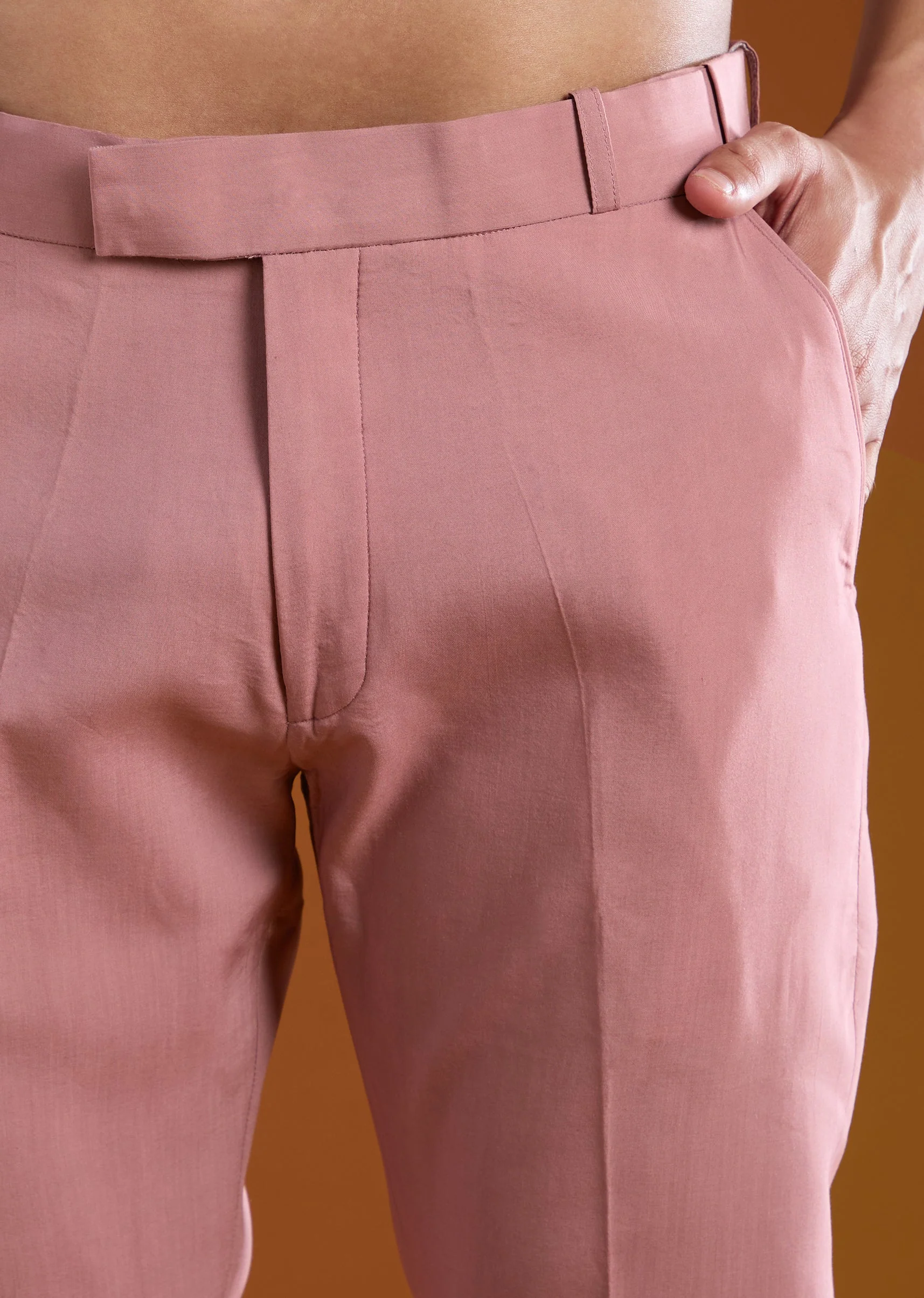 Pink Velvet Tuxedo and Pant Set - Image 7