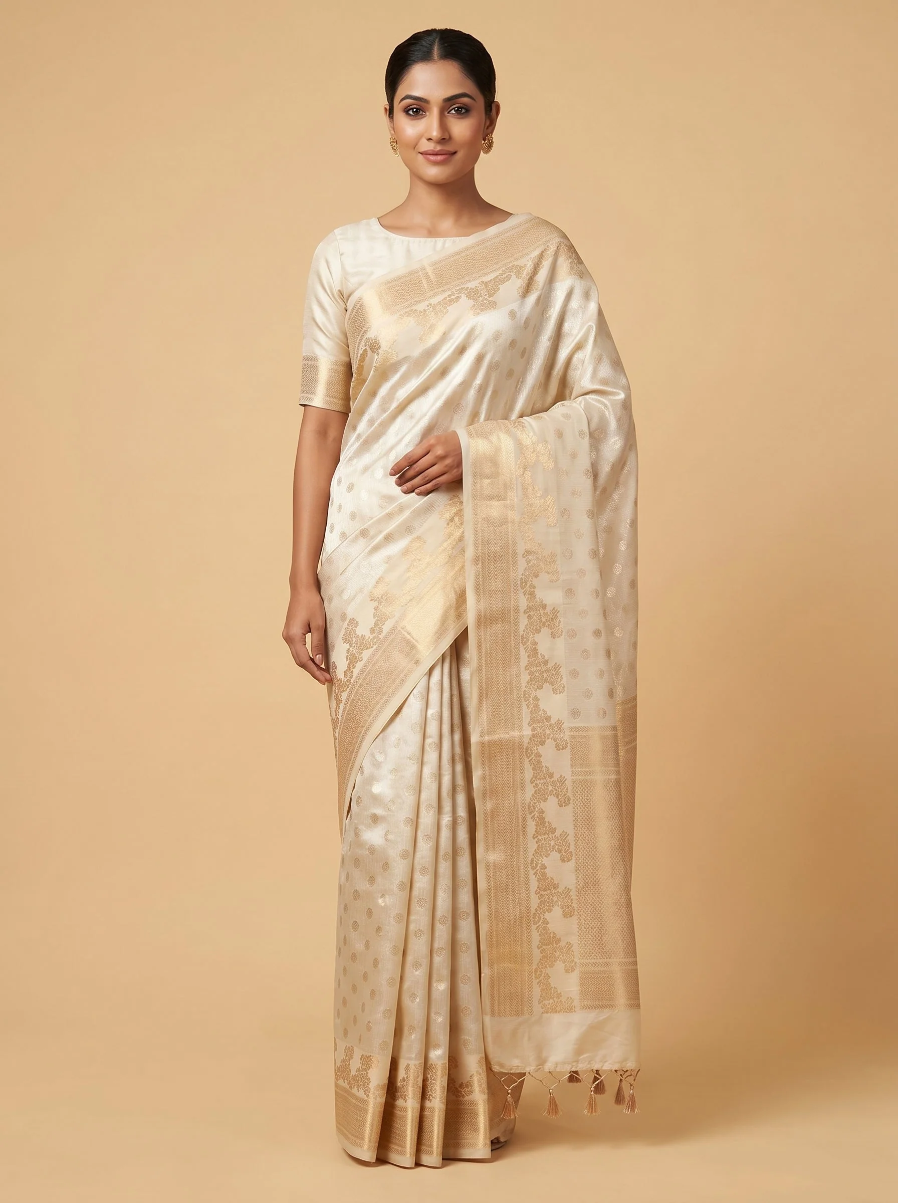 Purple Extravagant Handloom Saree