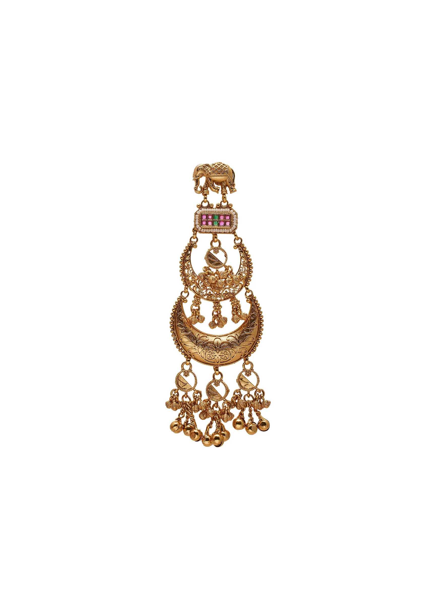 Rajwadi Chandelier Earrings - Image 3