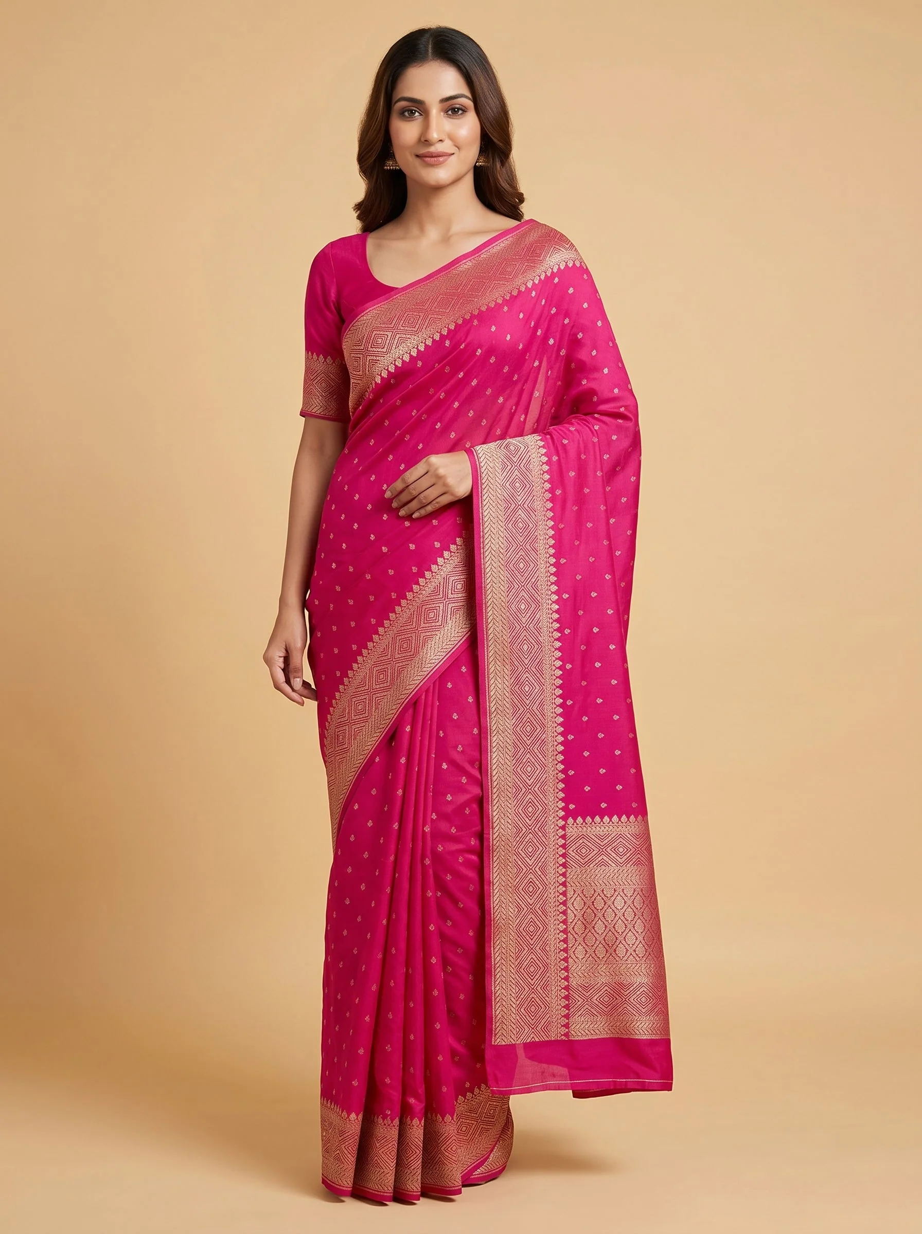 Rani Lively Spirit Handloom Saree