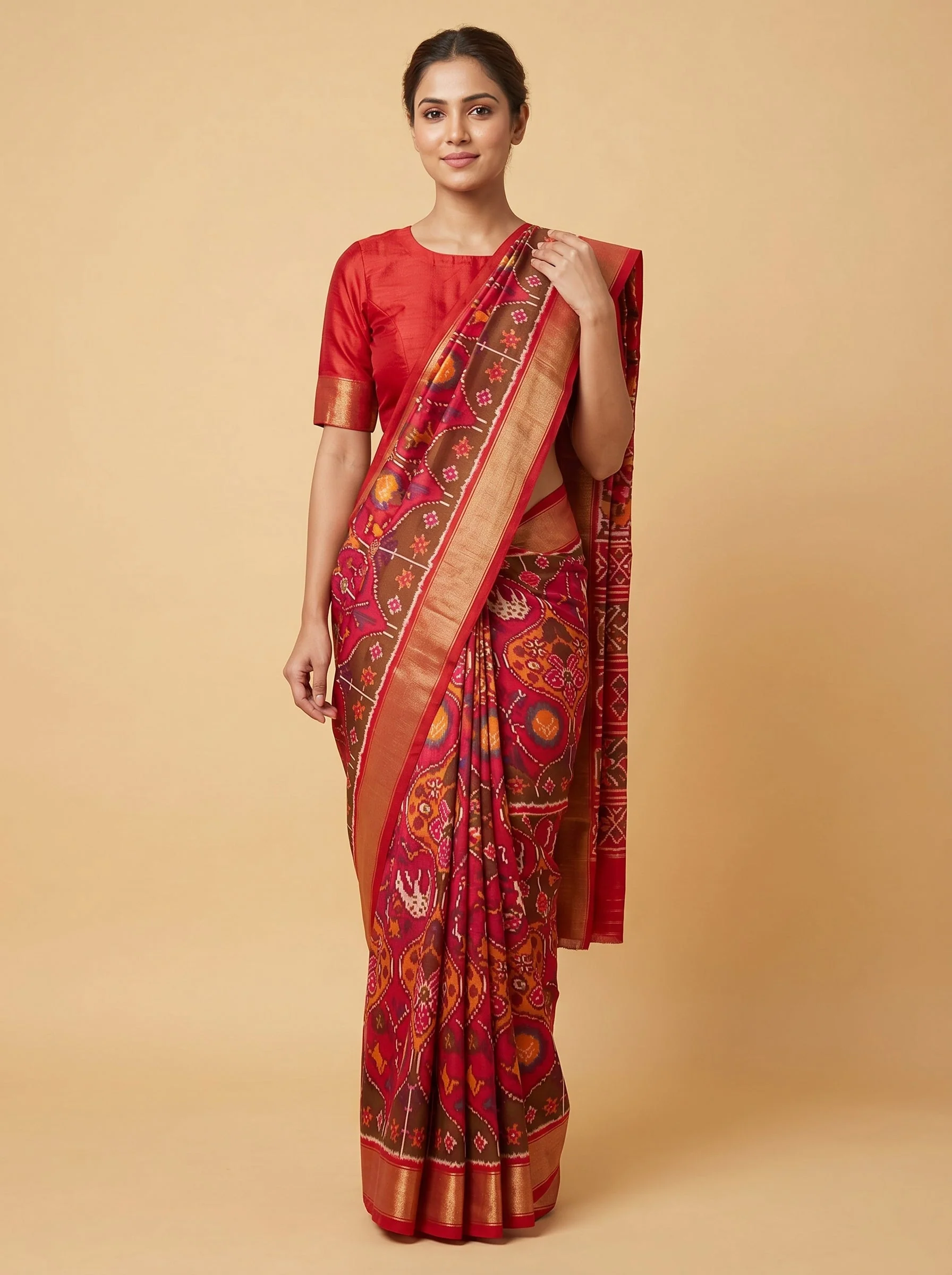 Rani Pink Grand Loom Handloom Saree