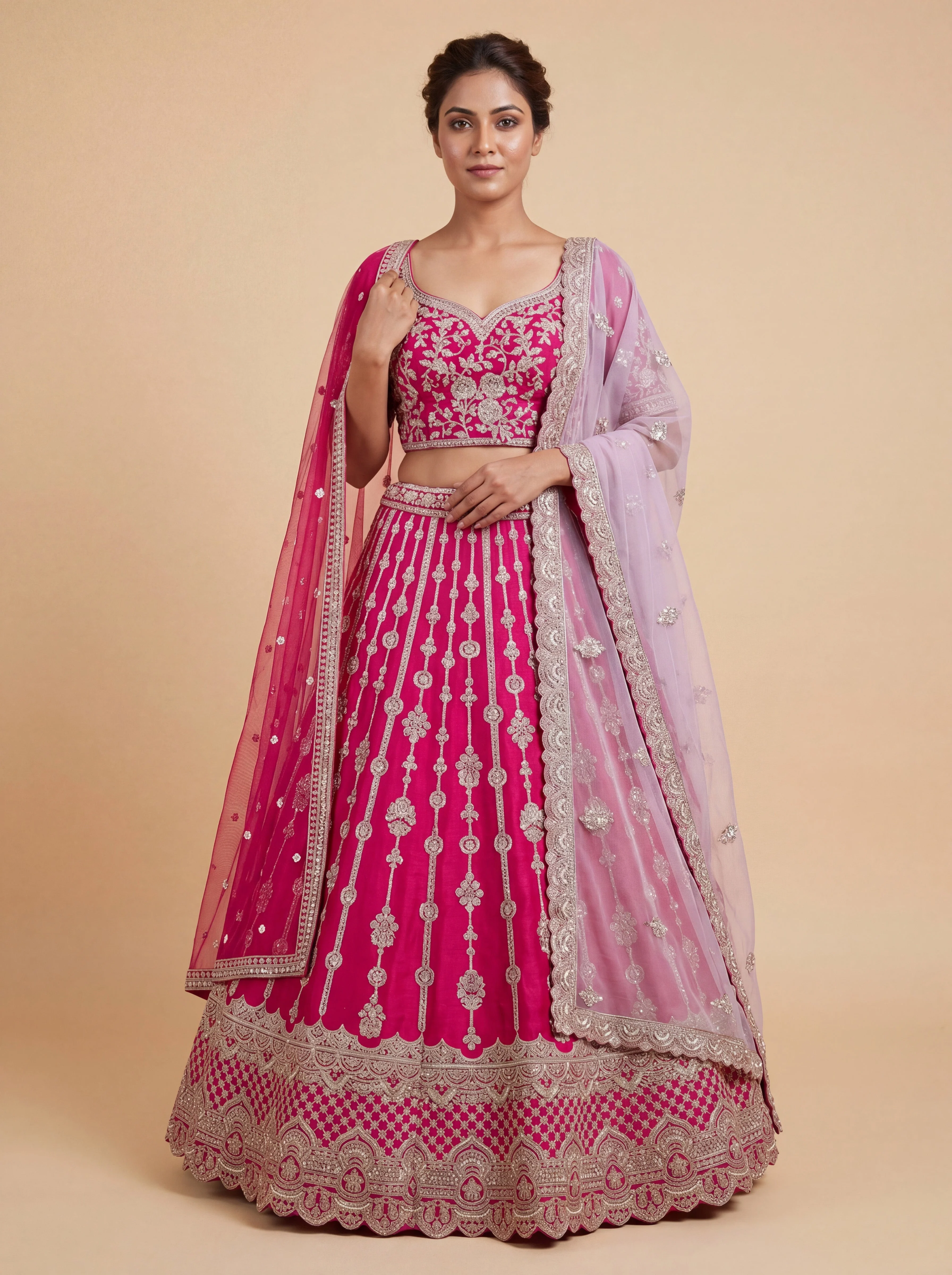 Rani Royal Ceremony Lehenga
