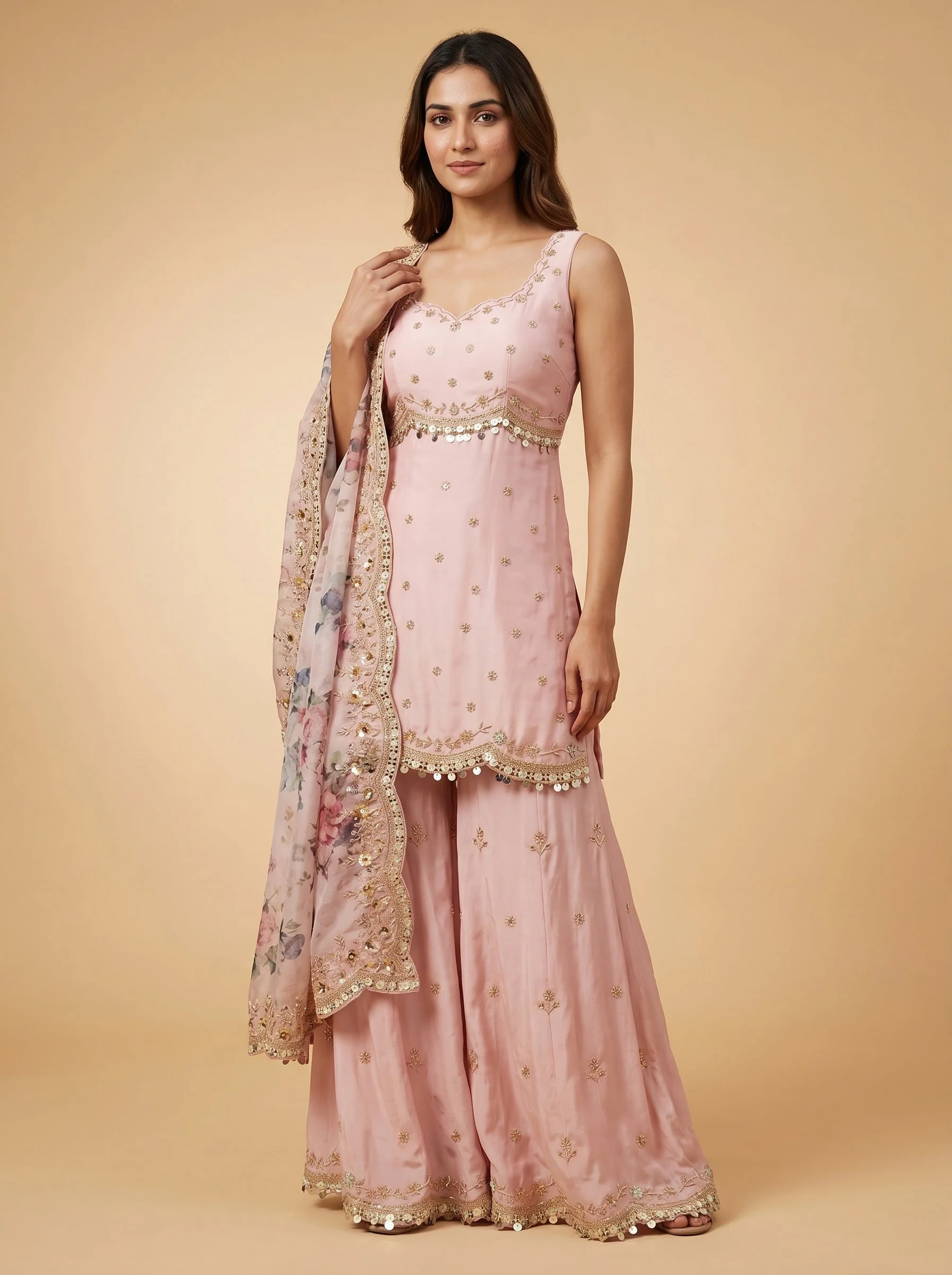 Red Anarkali Suit