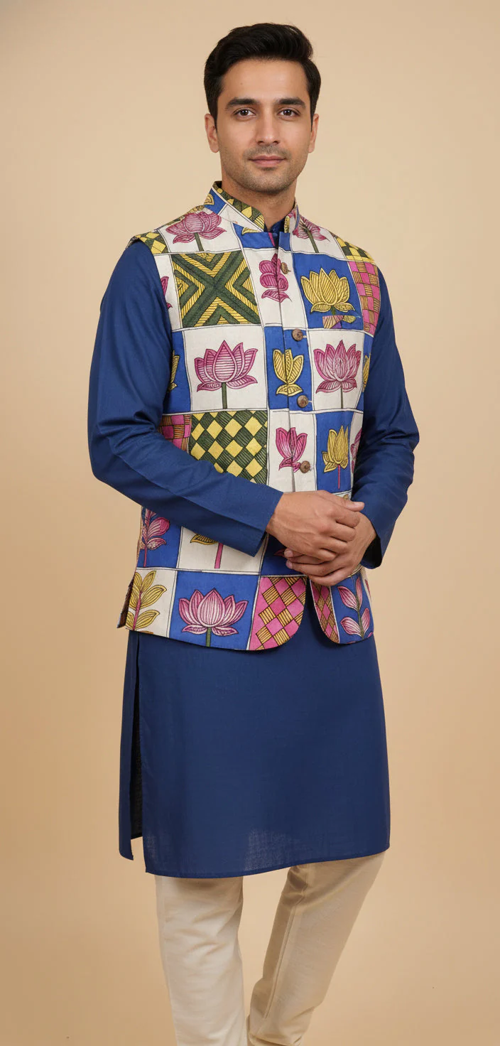 Sapphire Jacket Kurta Set - Image 2