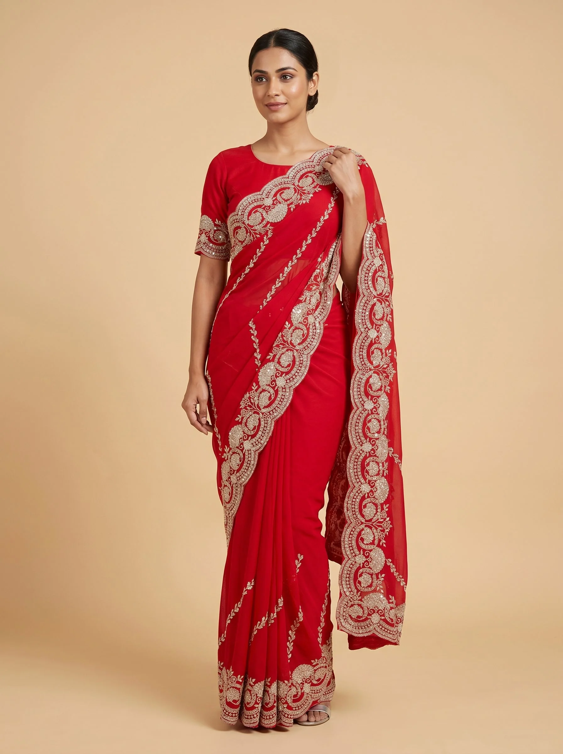 Scarlet Classic Charm Saree