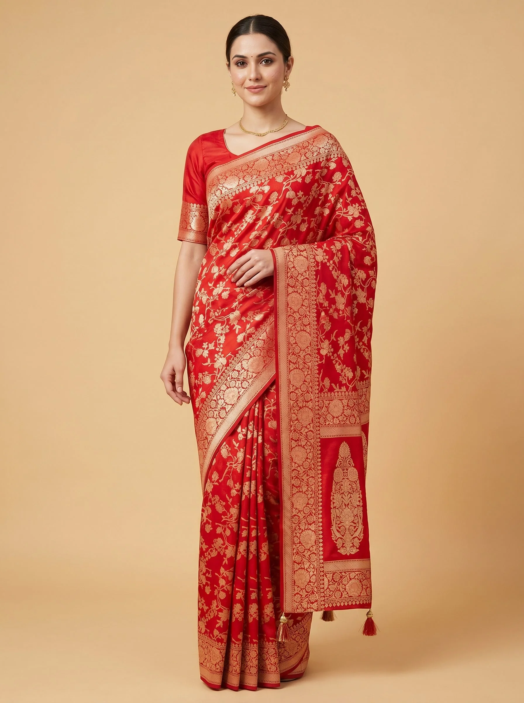 Scarlet Classic Radiance Saree