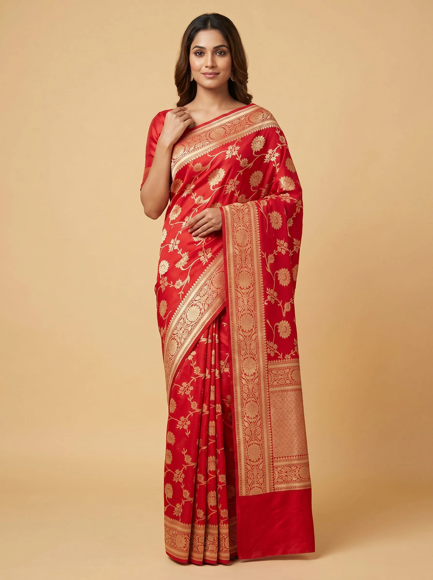 Scarlet Loom Radiance Saree