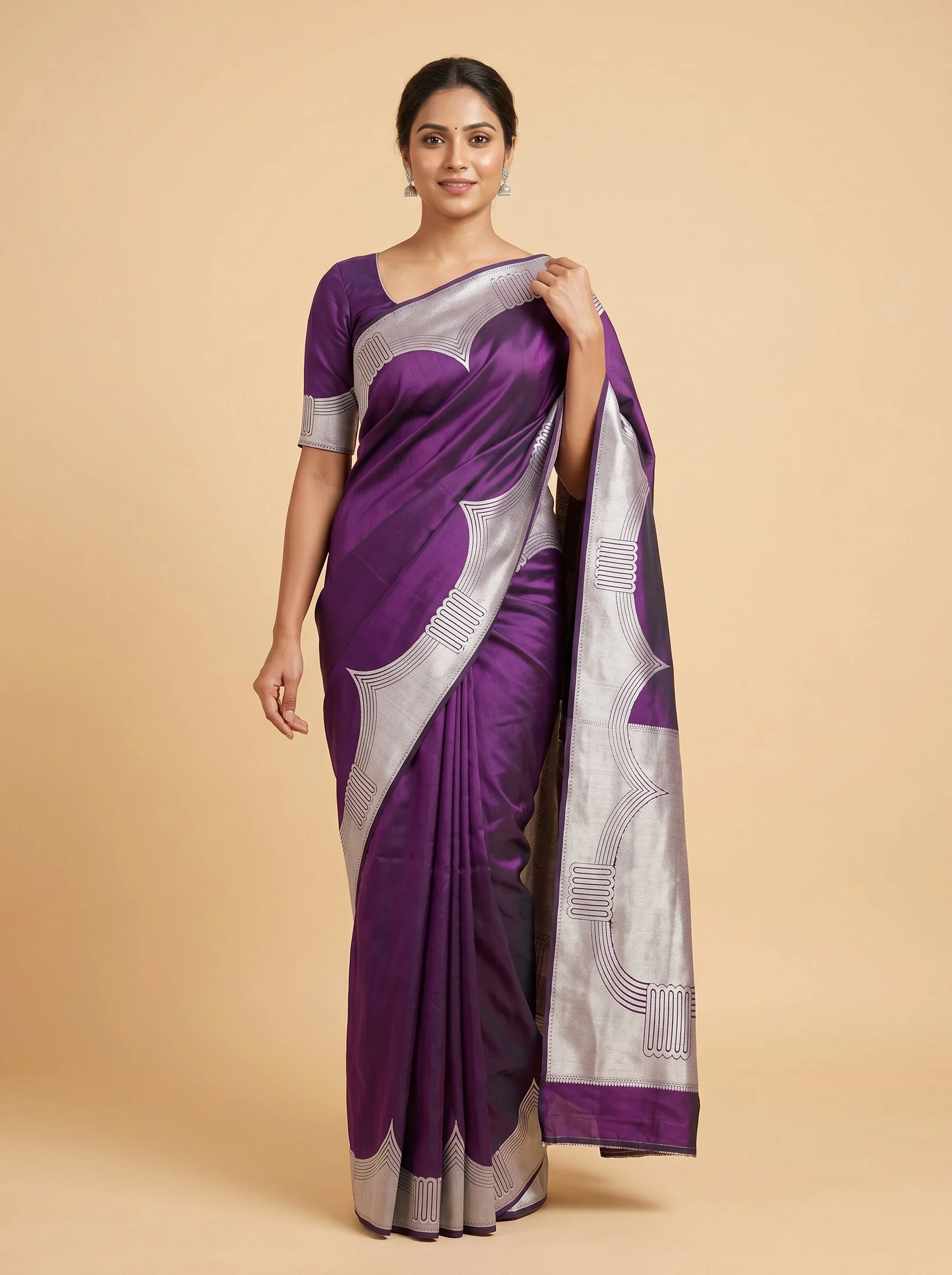 Sea Green Rejuvenated Embroidered Saree