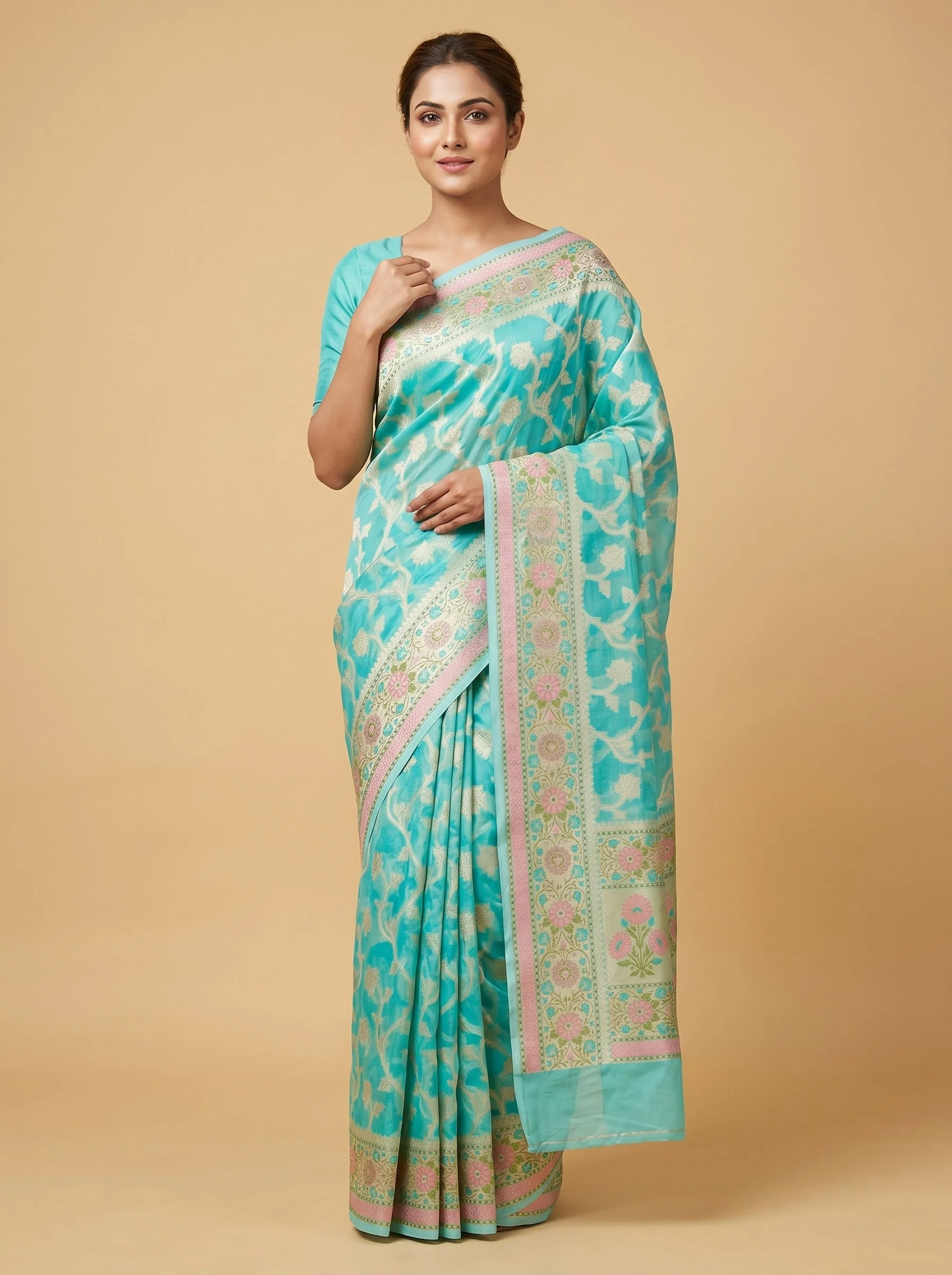 Seafoam Silk Elegance