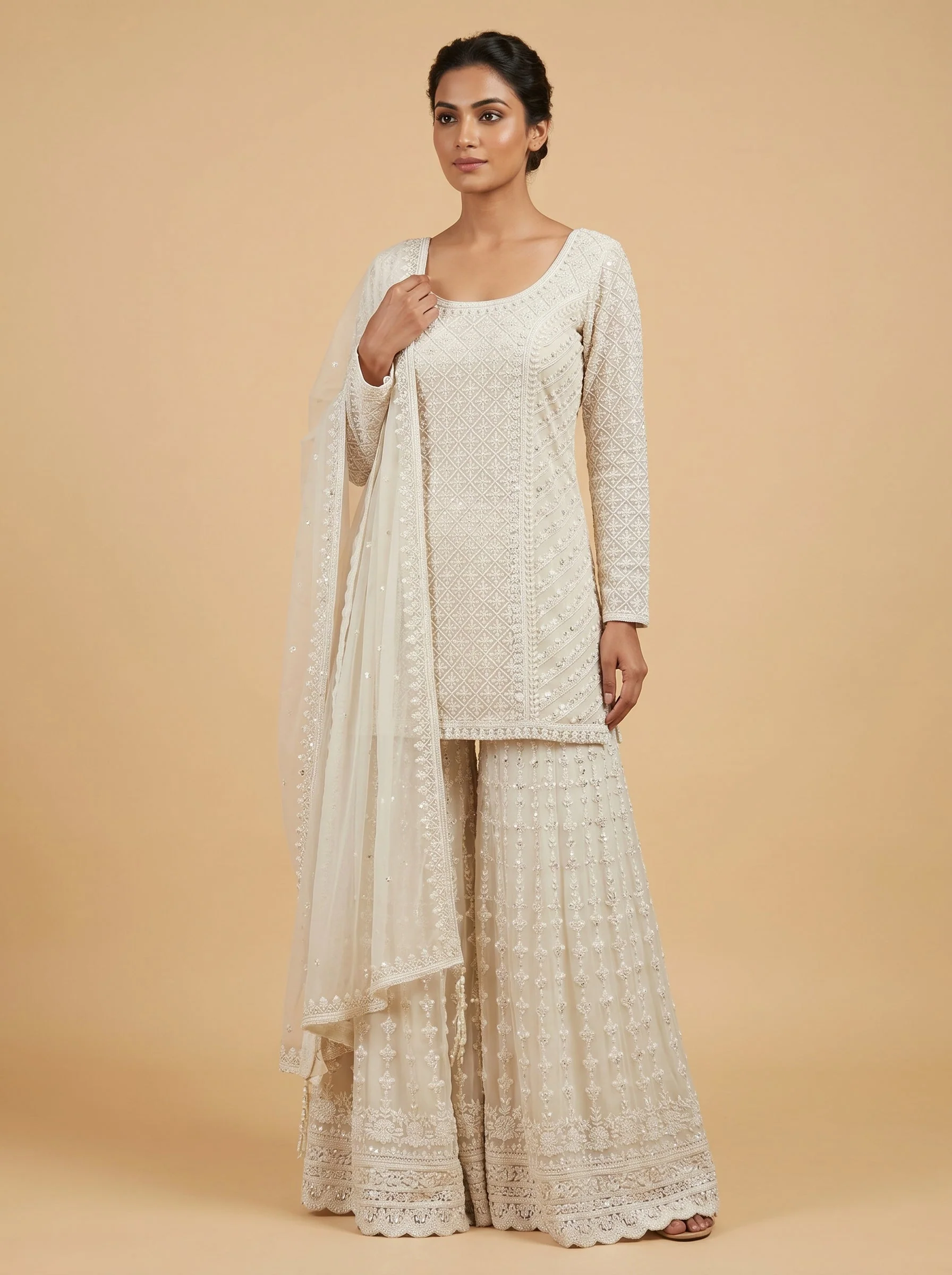 Snow White Palazzo Set