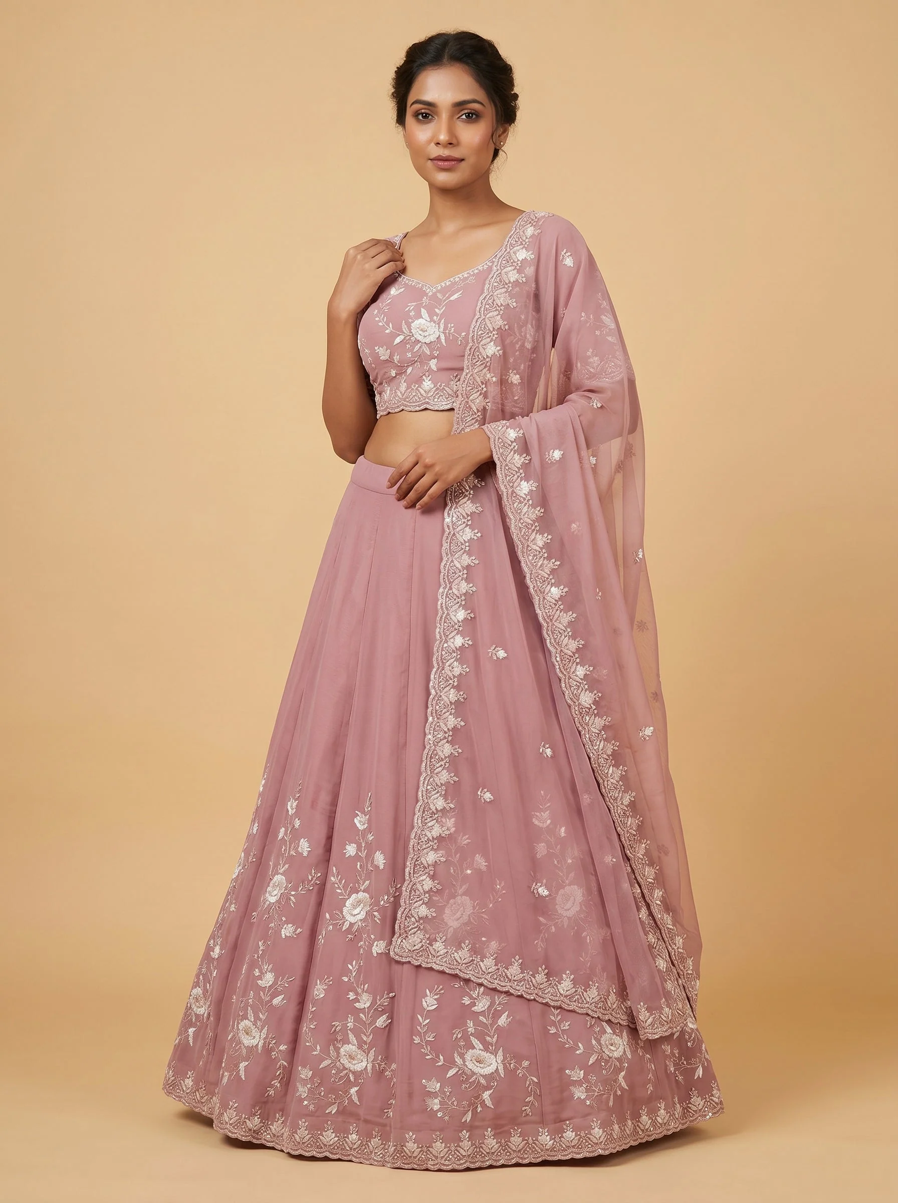 Soft Blush Lehenga