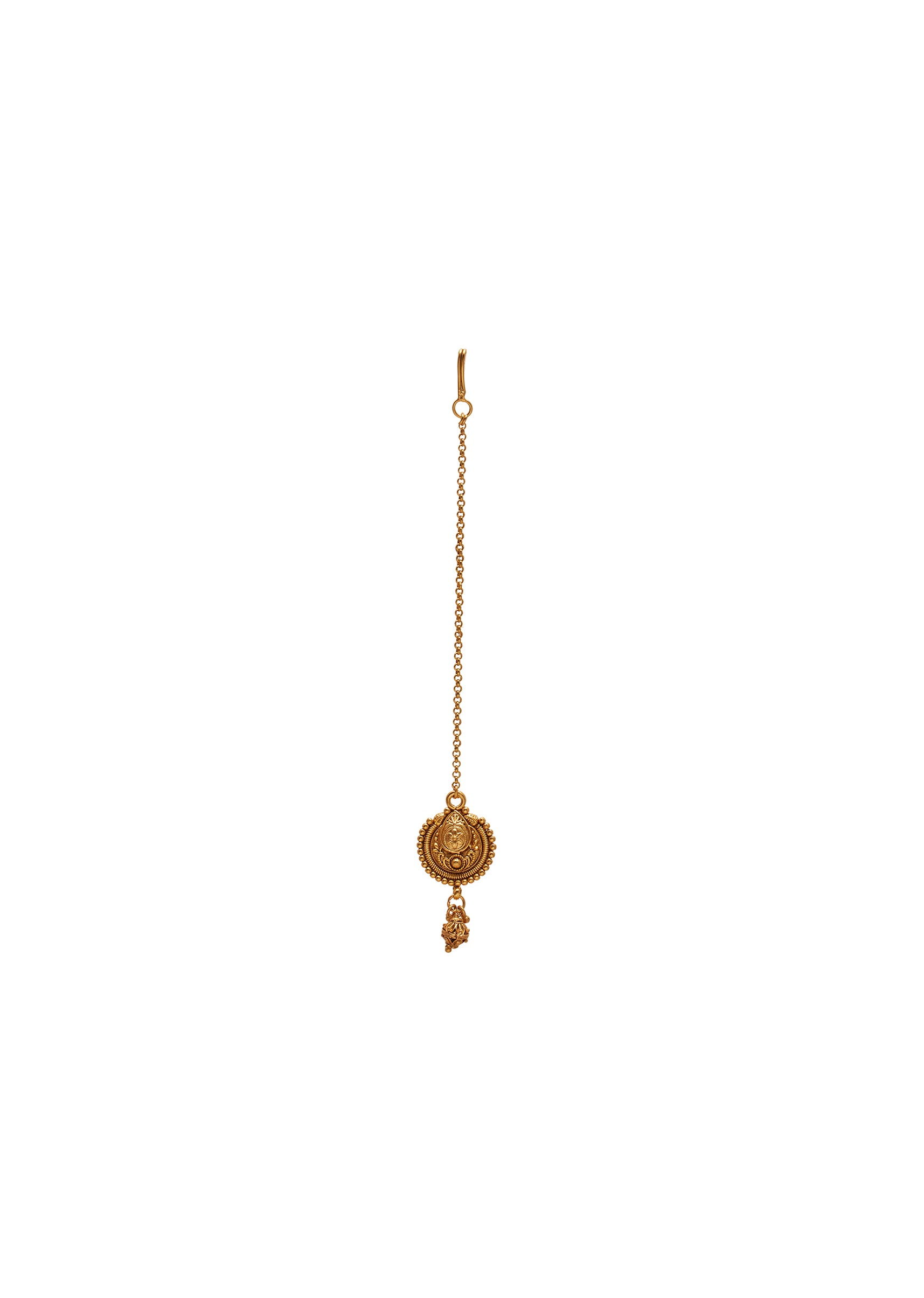 Stone And Pearl Kundan Necklace Set - Image 5