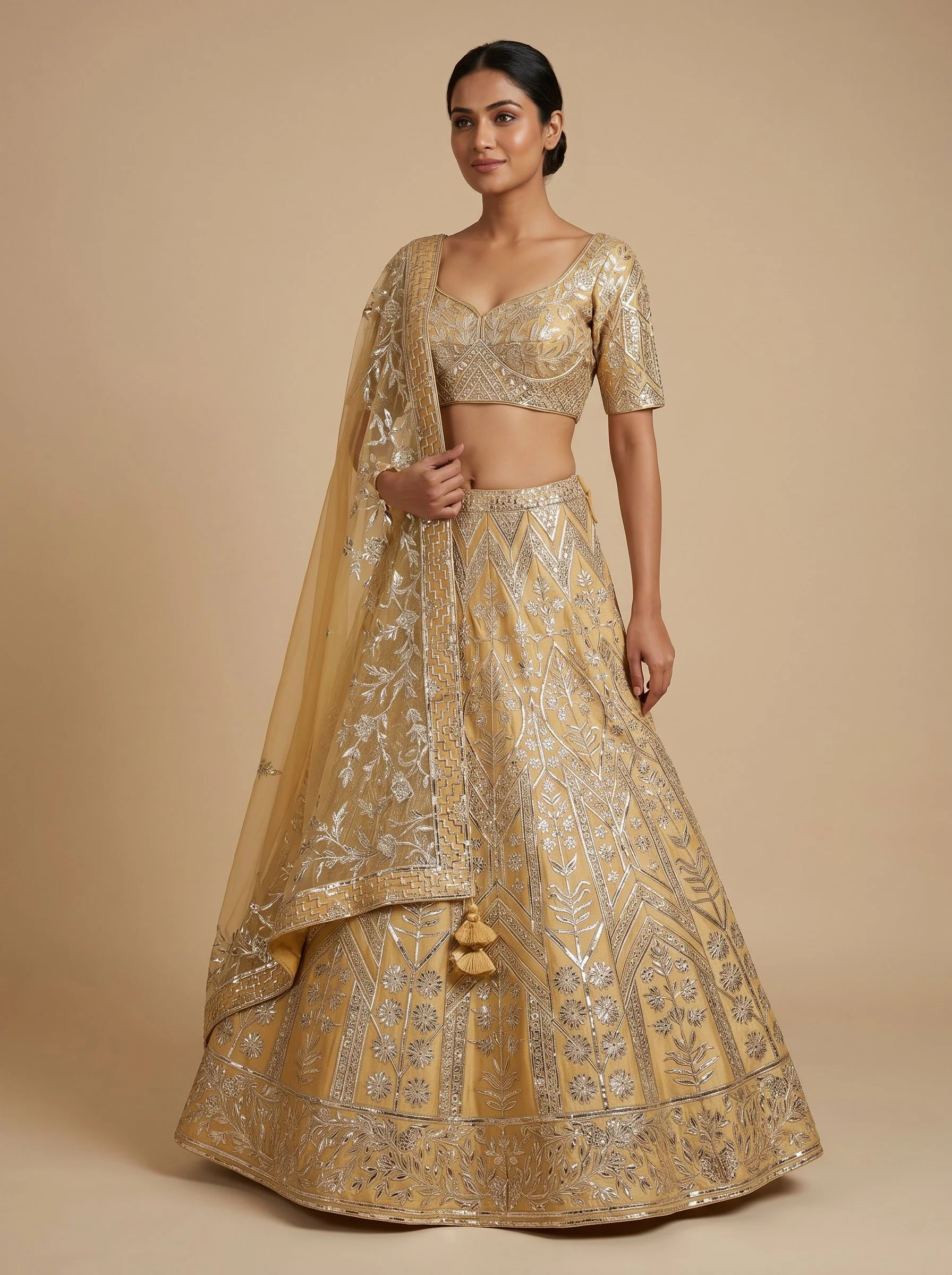 Sunlit Yellow Lehenga