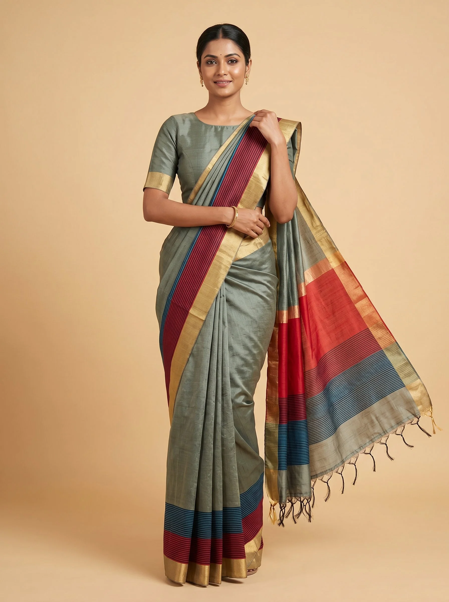Taffy Handloom Saree