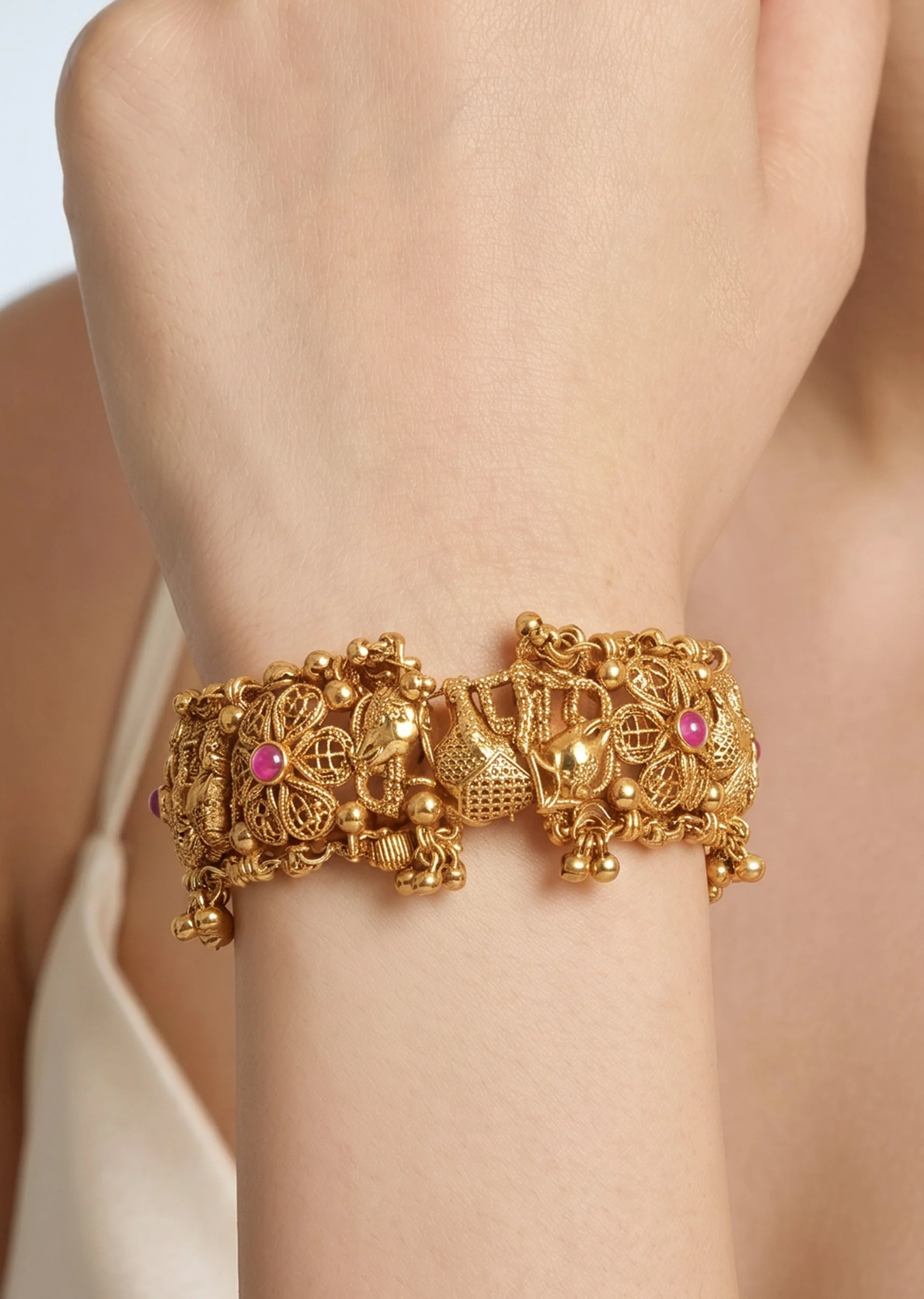 Temple-Inspired Rajwadi Bangles