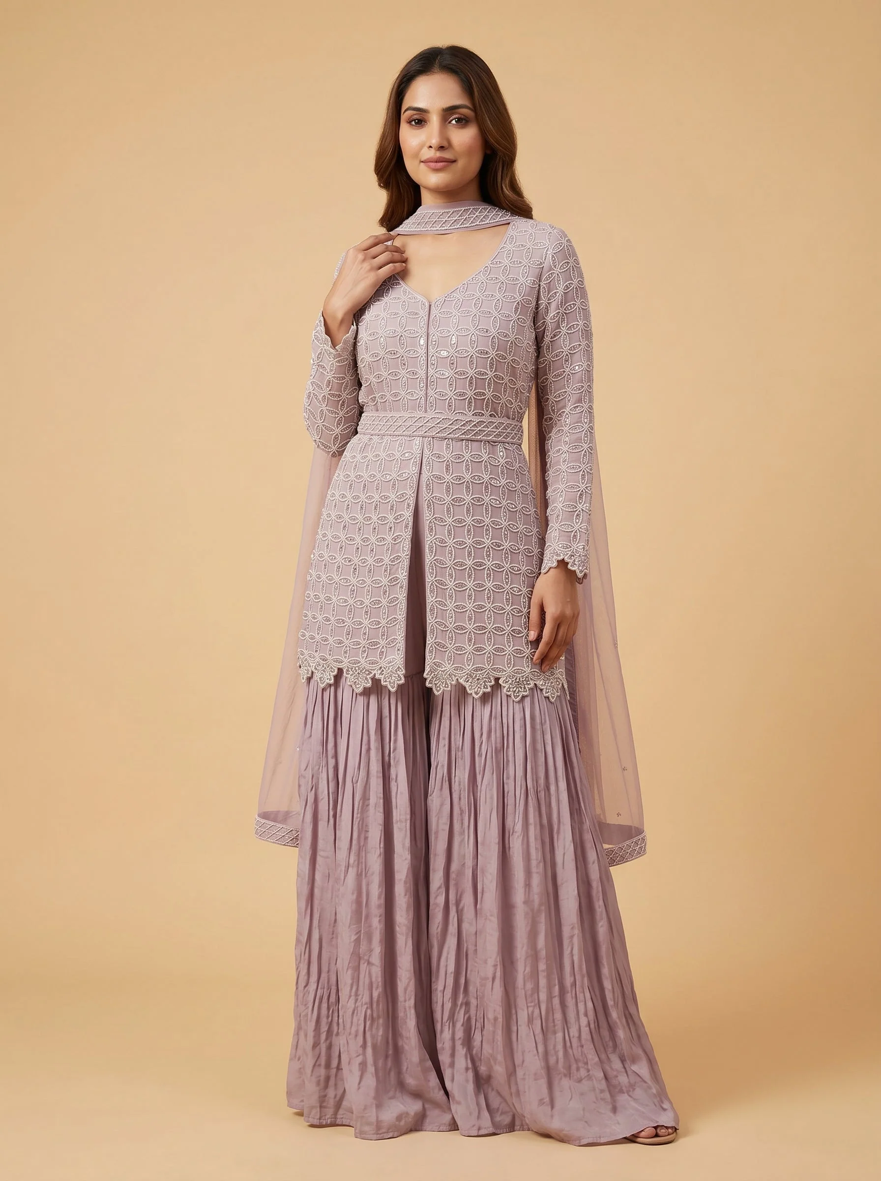 Violet Haze Palazzo Set