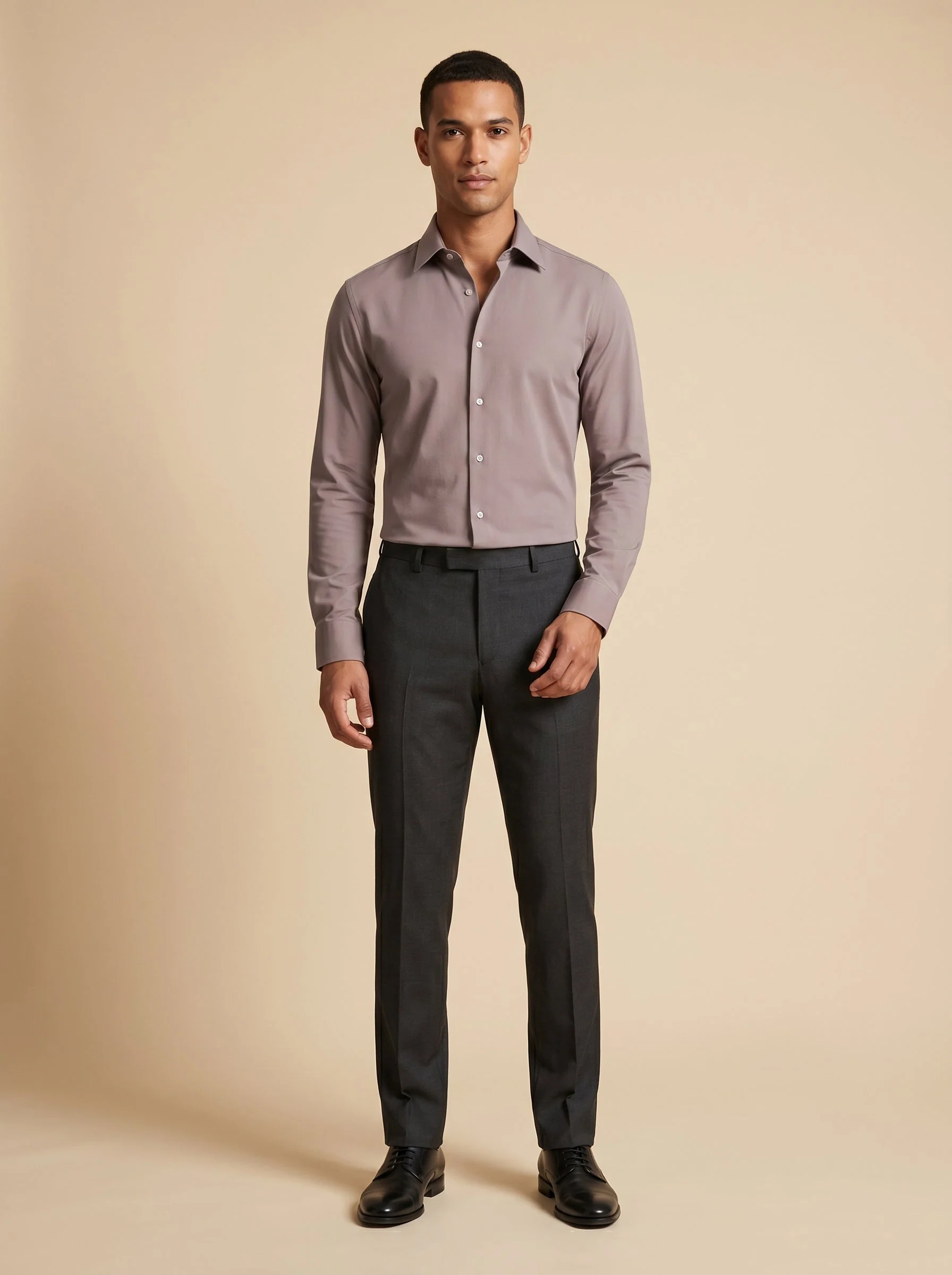Warm Brown Linen Shirt