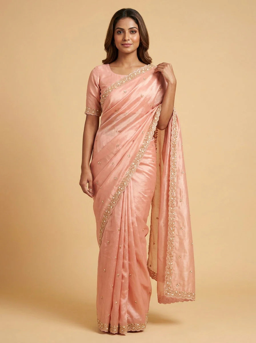 Whisper Lavender Delicate Elegance Saree