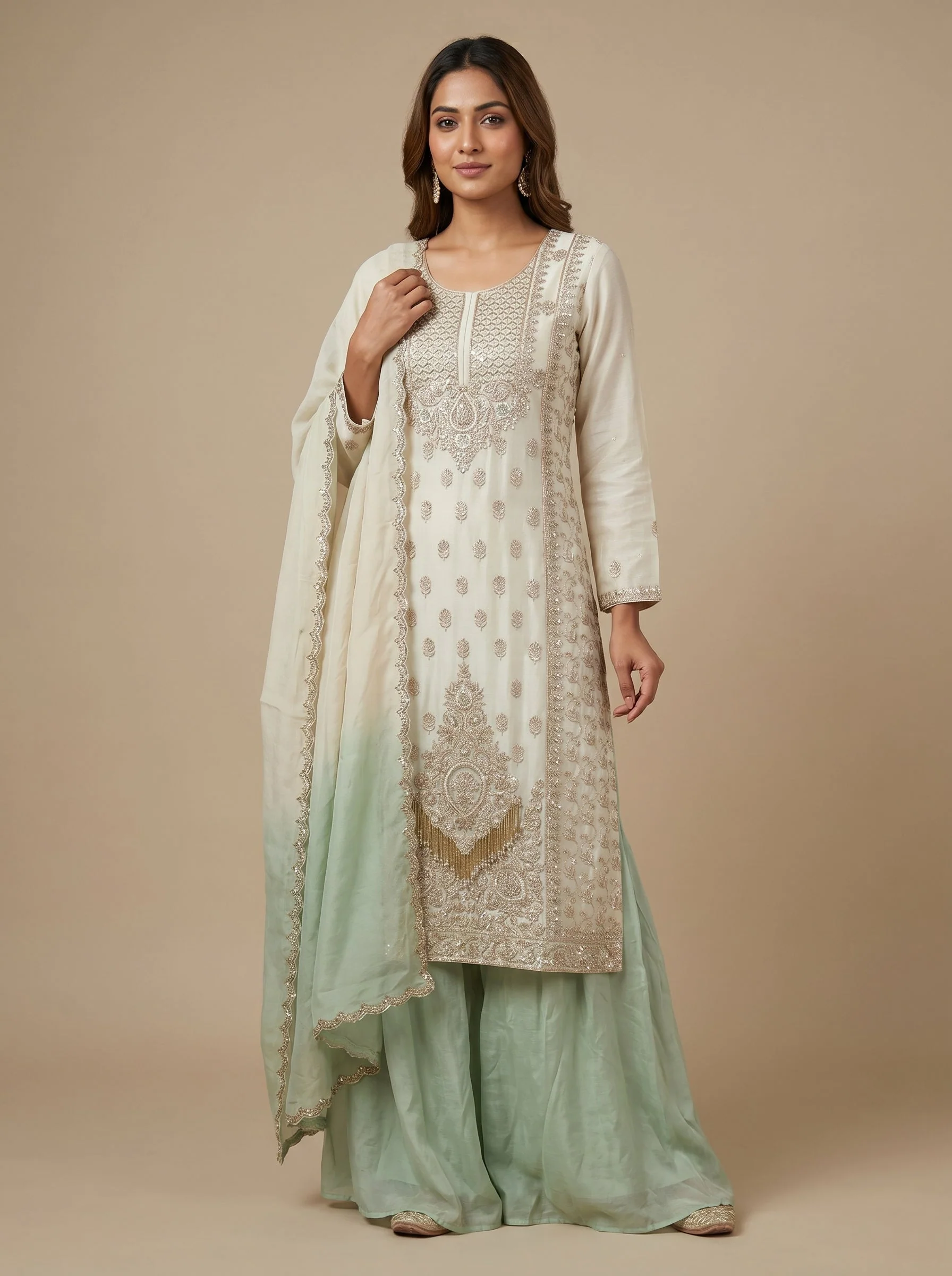 Willow Green Palazzo Set