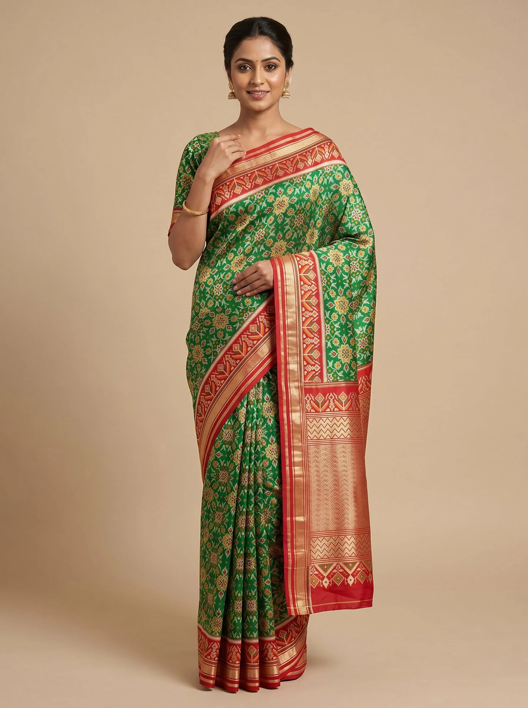 Yellow Highspirited Embroidered Saree