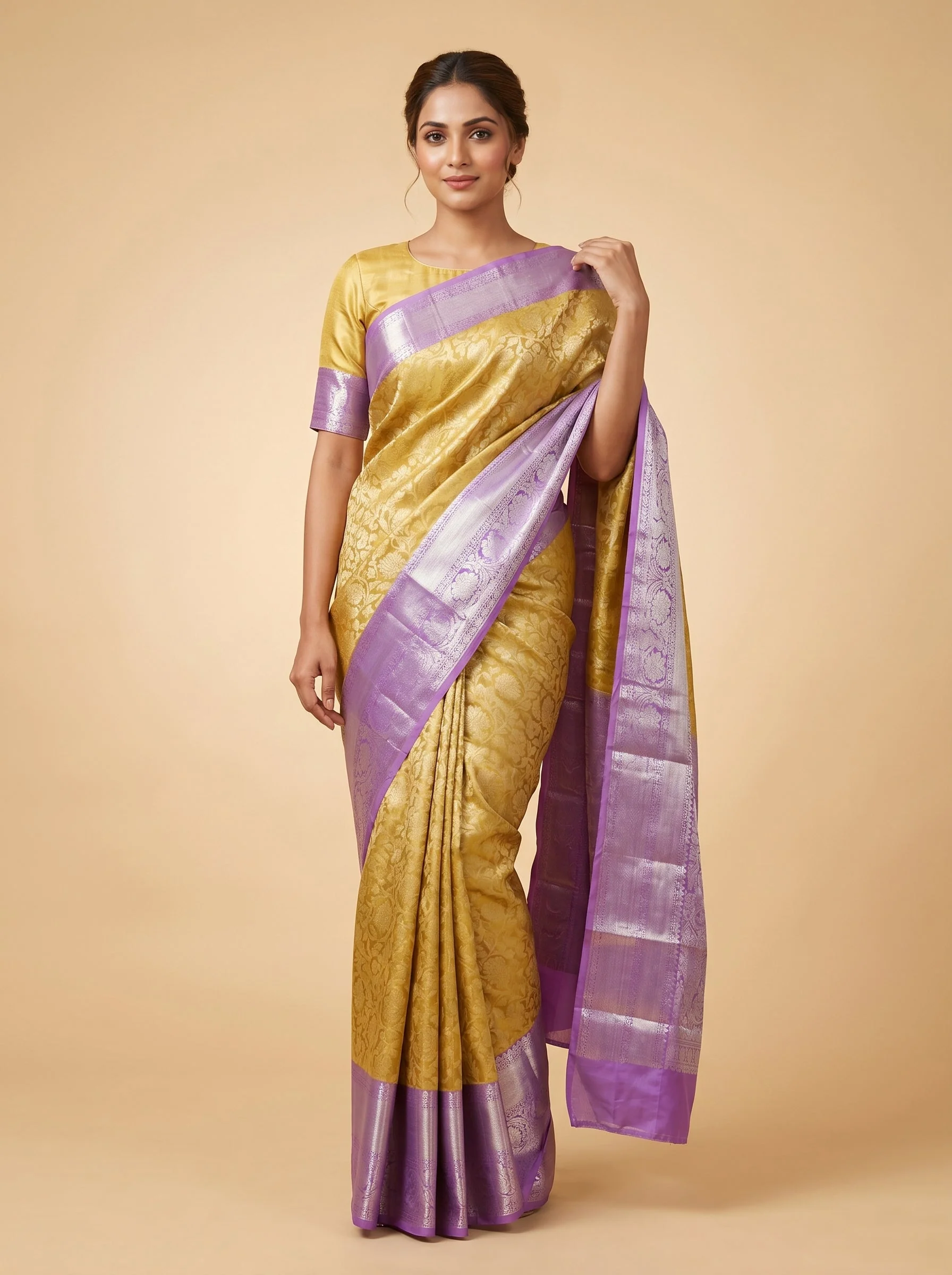 Yellow Radiant Saree